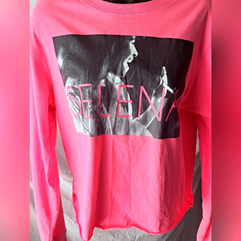Selena Pink Long Sleeve Shirt